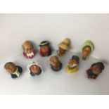Collection of Bossons Heads