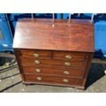 Victorian Mahogany Bureau