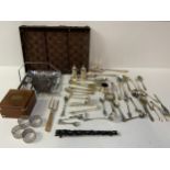 Cutlery Basket and Cutlery etc