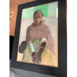 Framed Pastel Picture - Visible Picture 75cm x 51cm