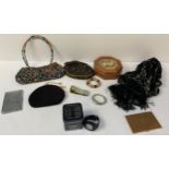 Evening Bags, Jewellery Box, Cigarette Holders, Watches and Scarf etc