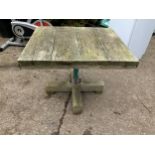 Rustic Garden Table