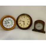 2x Wall Clocks and Barometer