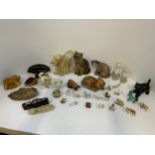 Quantity of Ornaments - Cats and Wade Figures etc