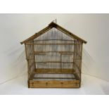 French Wooden Birdcage