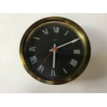 Gibson Brass Porthole Clock