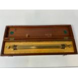 Boxed Harling Brass Rolling Ruler