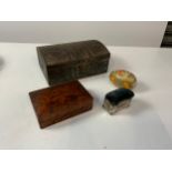 Old Tin, Wooden Box and Pin Tin etc