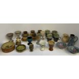Studio Pottery Mugs, Tumblers and Bowls etc
