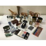 Collectables - Metalware, Treen and Costume Jewellery etc