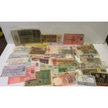 Collection of Banknotes and Cheques