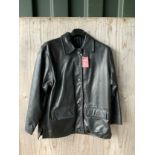 Leather Jacket - Size 42