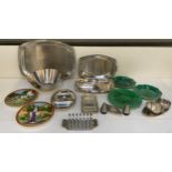 Stainless Steel Kitchen/Table Ware and Wedgwood Leaf Plates etc