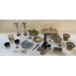 Quantity of Plated Ware and Commemorative Mug