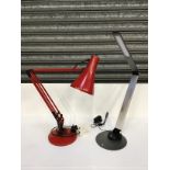 Anglepoise Type Lamp and Other