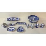 Abbey Bowl and Spode Blue and White Collection