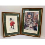 2x Graham Miller Signed Framed Hunting Prints