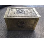 Brass Log Box