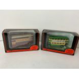 2x Die-Cast Model Buses