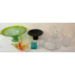 Glass Bowls and Ceramic Bowl