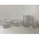 Glass Bowls and Vases