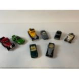 8x Model Cars