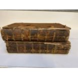 1752 New History of the Holy Bible by Thomas Stackhouse - Volume 1 and Volume 6
