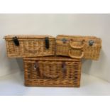 3x Hampers - One with Contents