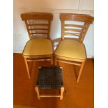 Kitchen Chairs and Stool