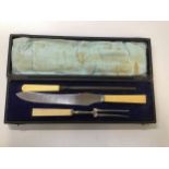 Old Carving Set