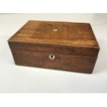 Wooden Box and Contents - Ephemera