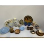 Studio Pottery Mugs, Tea Pot etc and Other China