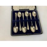 Cased Set of Silver Teaspoons - Chester 1913 - 67gms