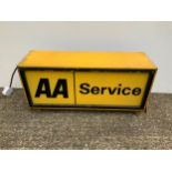 Illuminated Van Top as Box Sign - 56cm x 27cm x 18cm