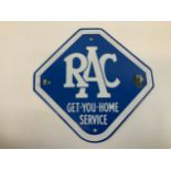 Enamel RAC Sign