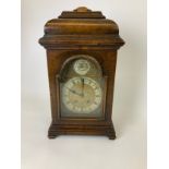 Georgian Cased Bell Top Bracket/Table Clock with Later Movement - 50cm H