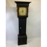 Pine Longcase Country Clock - Bideford