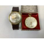 Favre-Leuba Pocket Watch and Accurist Watch