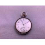 Silver Ladies Fob Watch