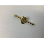 9ct Gold AA Tie Pin