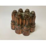 Victorian Copper Jelly Mould - 16cm Across x 13cm High
