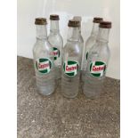 6x Castrol Oil Bottles - 34cm