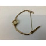 9ct Gold Watch on 9ct Gold Strap