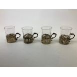 4x Continental Silver Mounted Glasses