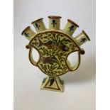 Lauder Barnstaple North Devon Slipware Art Pottery Decorative Spill Holder Vase - Some Minor
