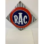 Enamel Sign RAC - 51cm Square