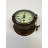 Smiths Enfield 1911 Bulkhead Clock - Working Order