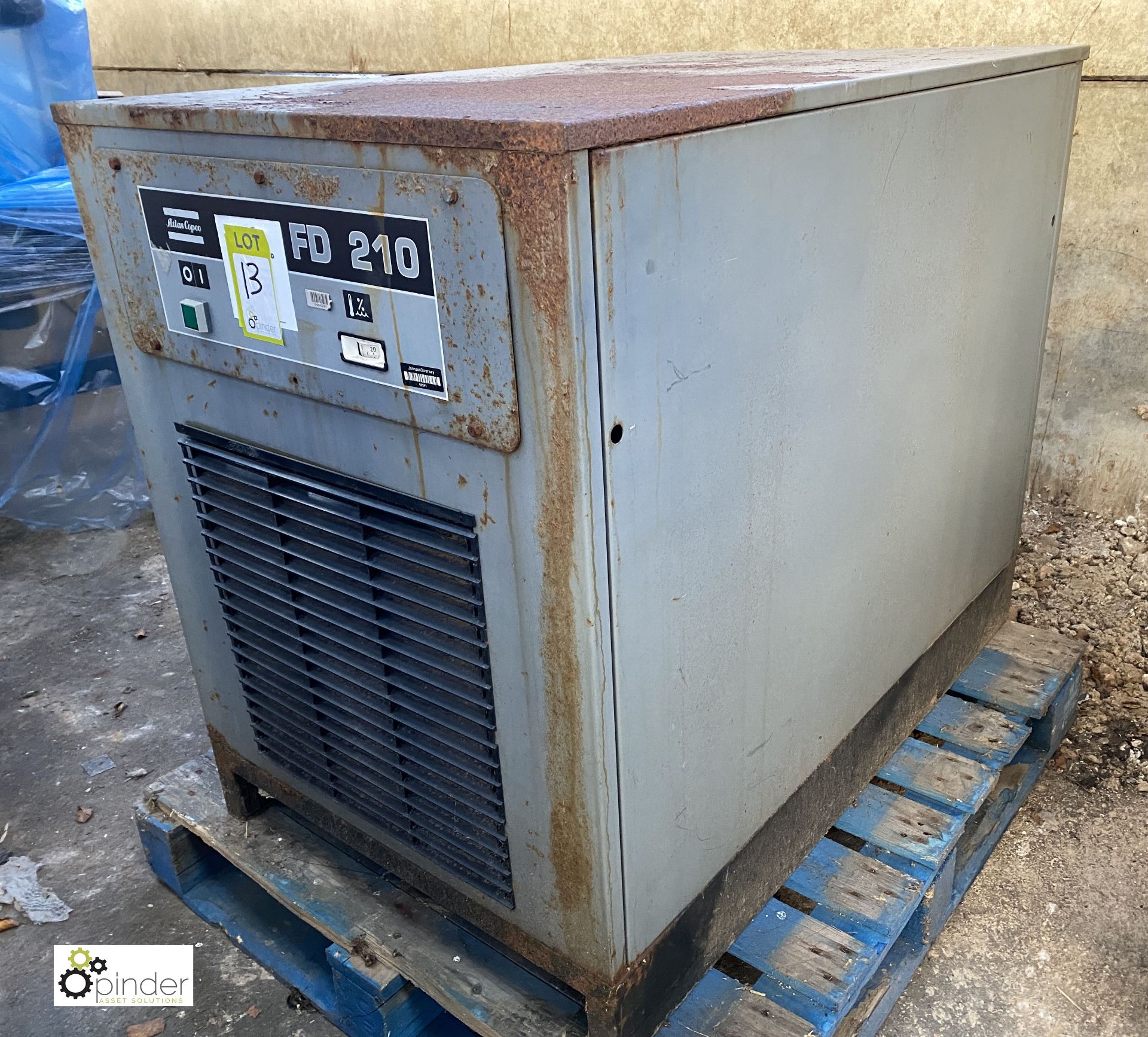 Atlas Copco FD120 Compressed Air Dryer, 240volts (please note this lot has a lift out fee of £10