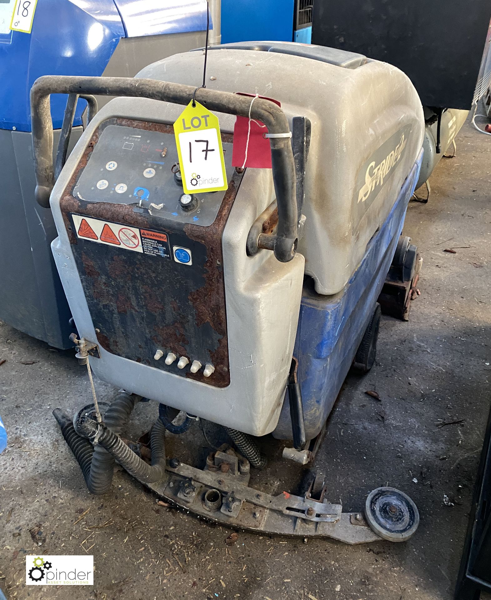 Stride 2 Pedestrian Floor Scrubber (spares or repairs) (please note this lot has a lift out fee