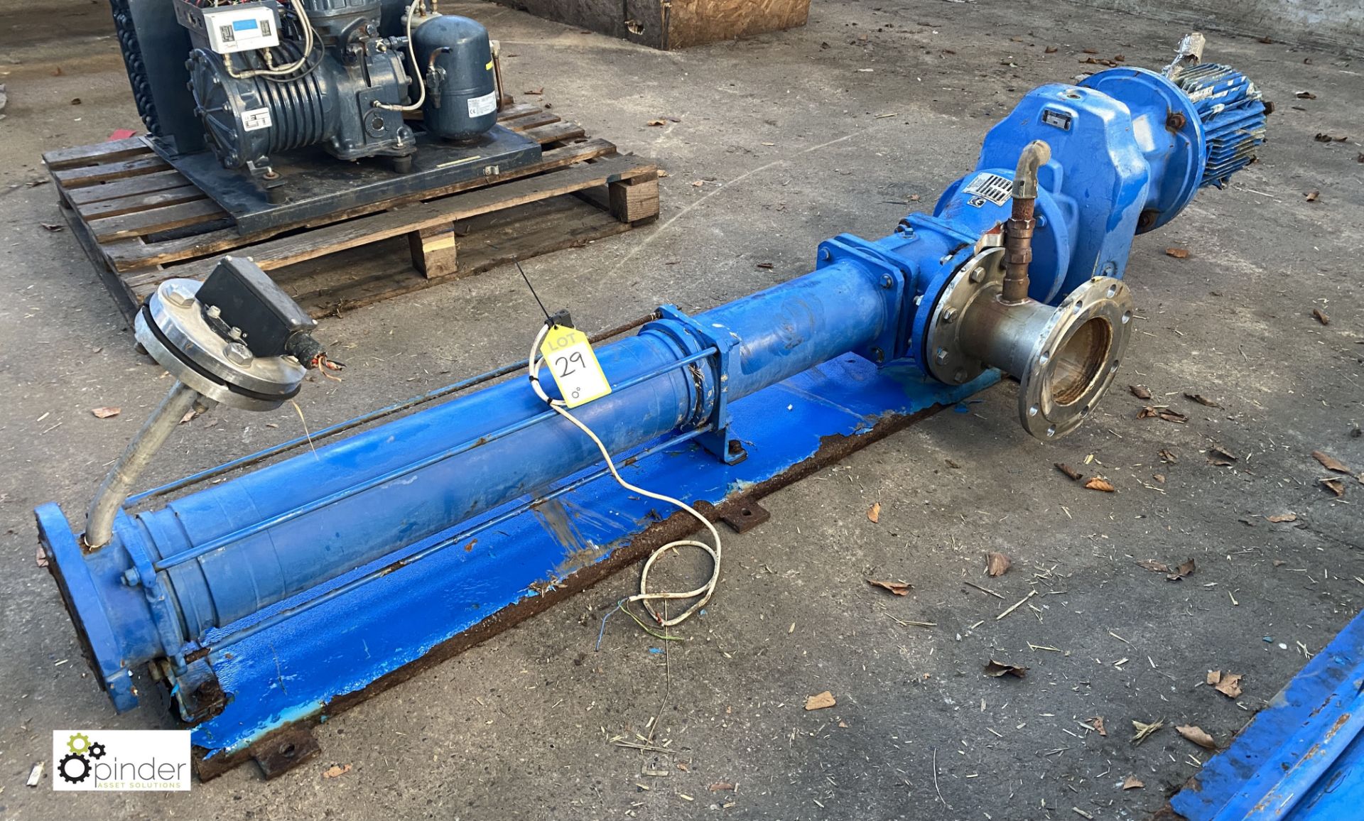 Mono CB07KAE1R1/G412 Pump, with motor, max DEL pressure 10bar (please note this lot has a lift out - Image 2 of 4